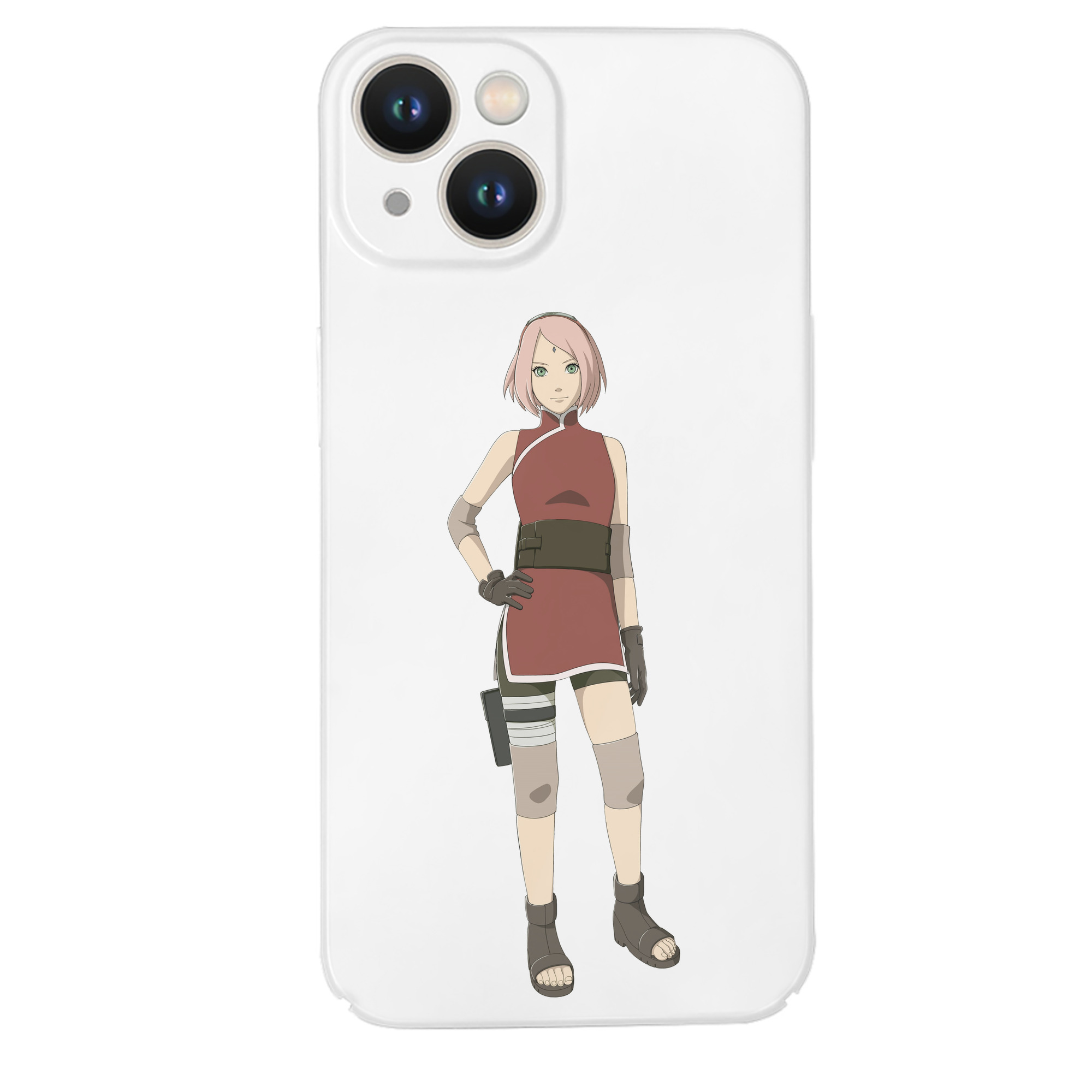 （画像用） NARUTO -ナルト- 春野サクラ Haruno Sakura 【iPhone 14シリーズ対応】ハードケース